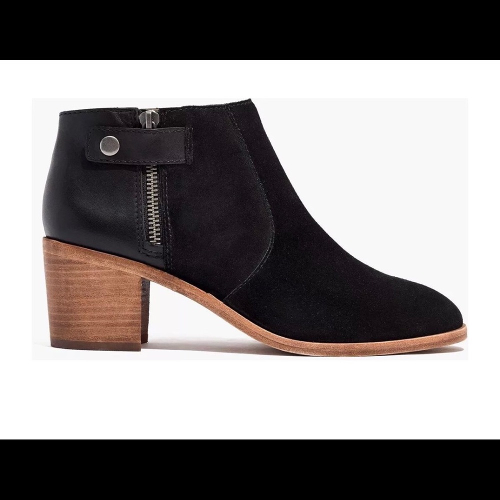Madewell black Alicia Bootie